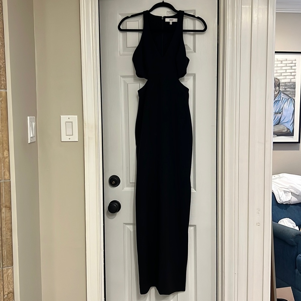 Likely Black Cut Out Gown 00